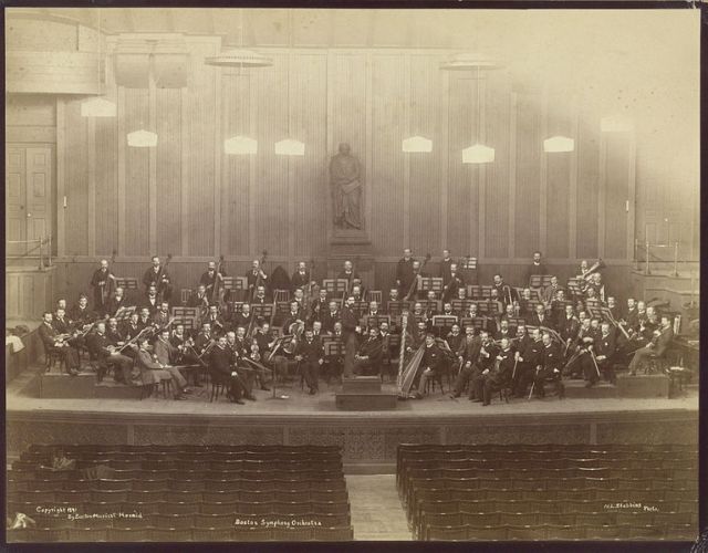 Nathaniel Livermore Stebbins: Bostonin sinfoniaorkesteri (1891)